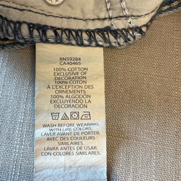 Blue Denim Shorts - Picture 5 of 5